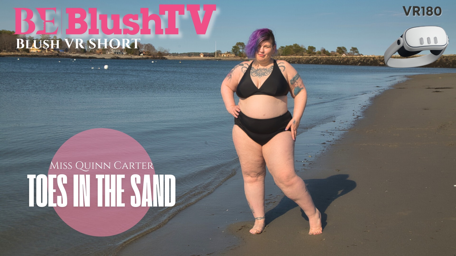 Blushtv - Quinn Carter Toes In The Sand